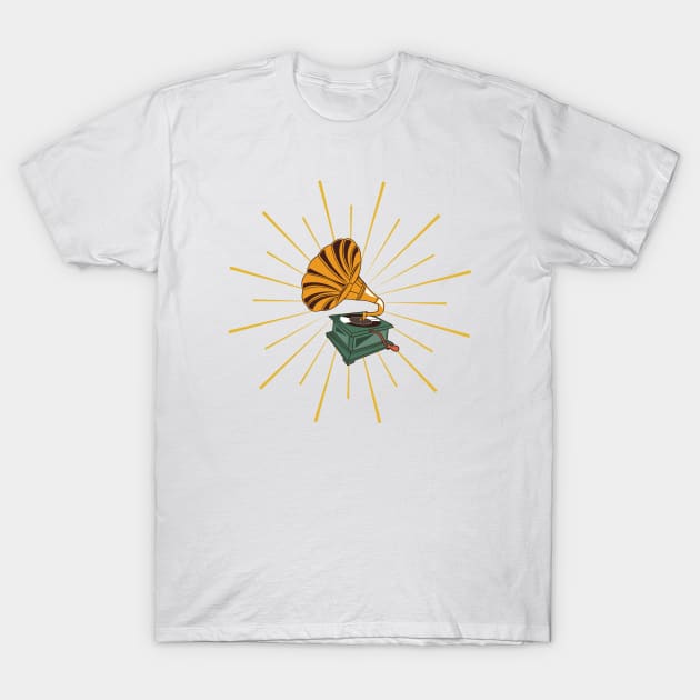 Gramophone T-Shirt by After Daylight Project